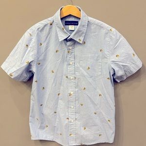 Fun button up taco shirt